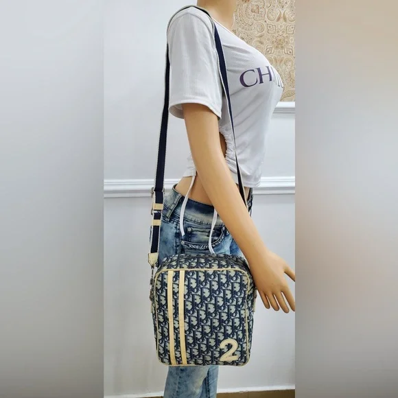 Dior trotter unisex messenger bag